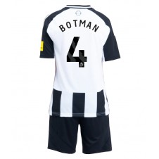 Newcastle United Sven Botman #4 Hjemmedraktsett Barn 2024-25 Kortermet (+ korte bukser)